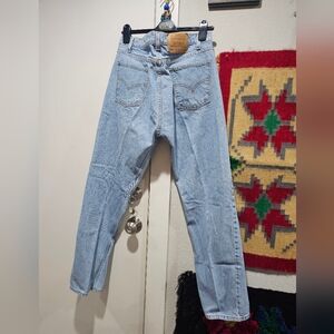 Vintage Orange Label Levi's 550 Jeans 36x32